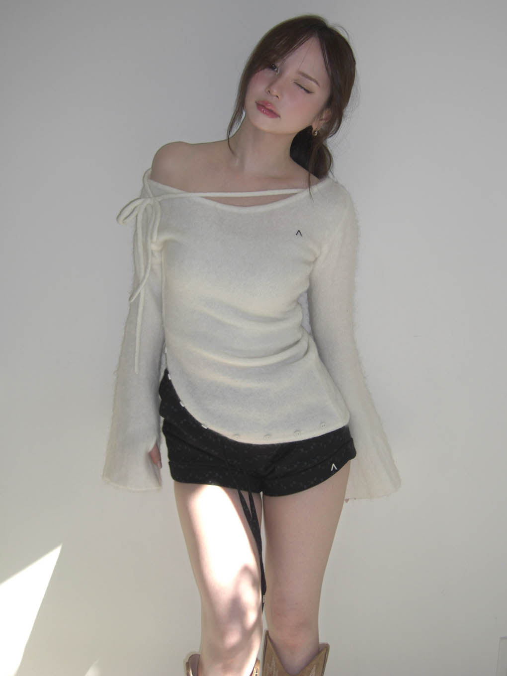Candy cotton mini pants