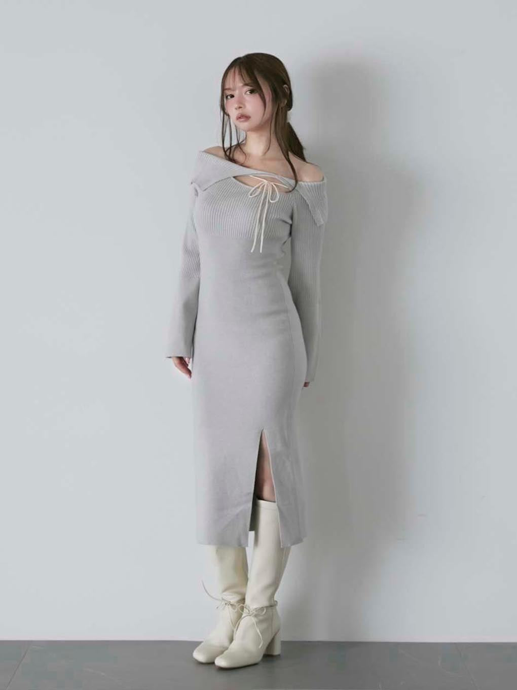 Amari ribbon dress