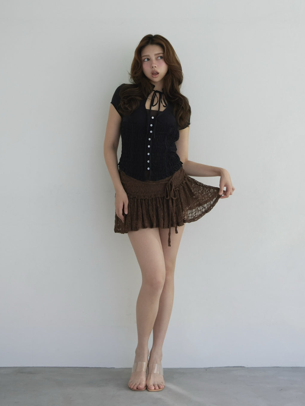 Rojita frill blouse