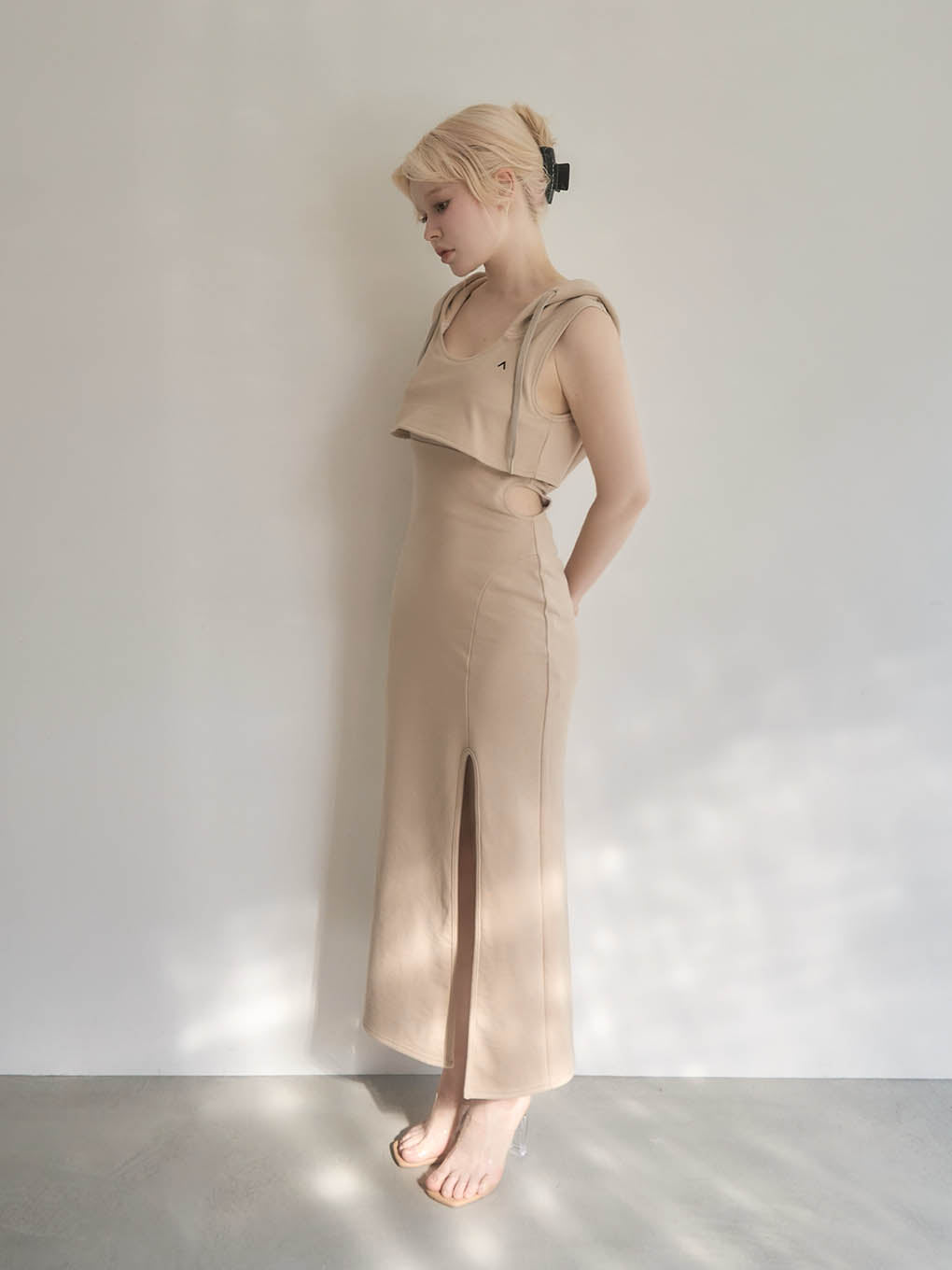 Nora slit dress