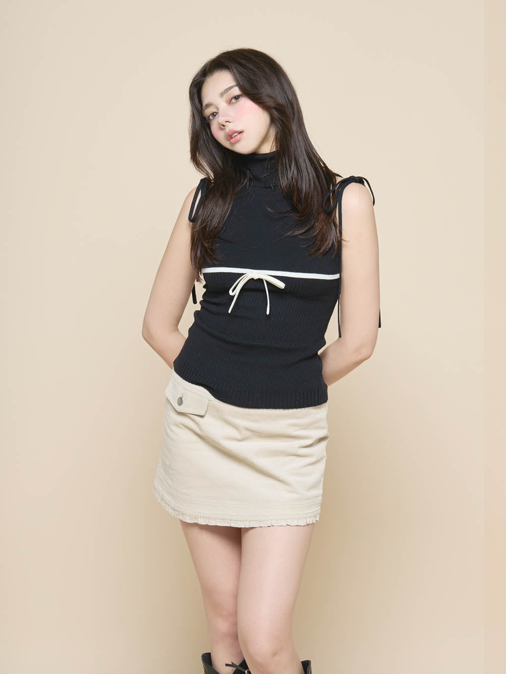 Elsa corduroy mini skirt