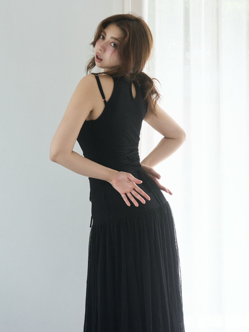 Sara lacey long dress