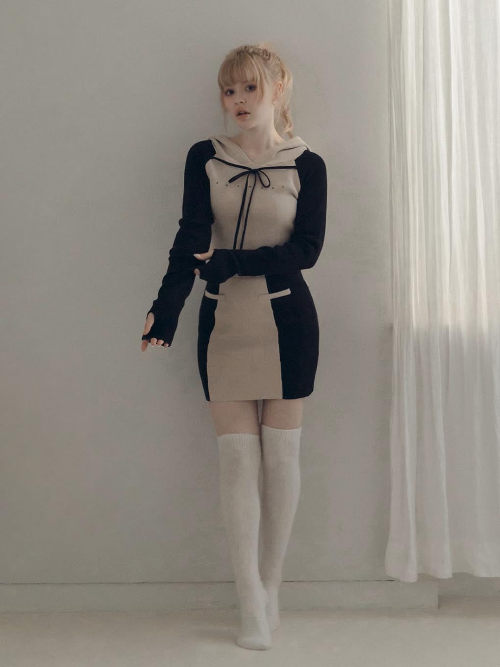 Alma ribbon knit set up