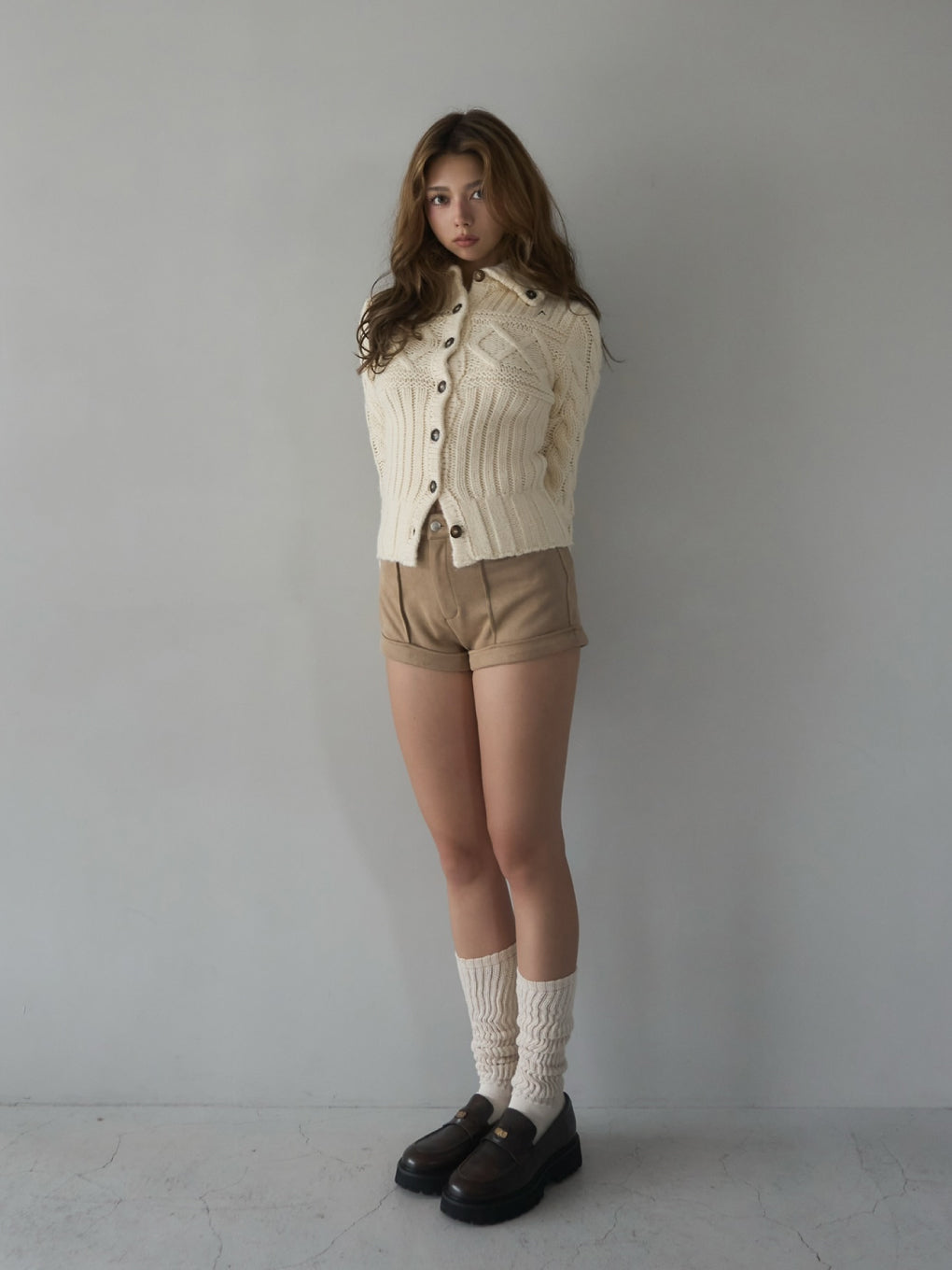 Selena cable knit set up