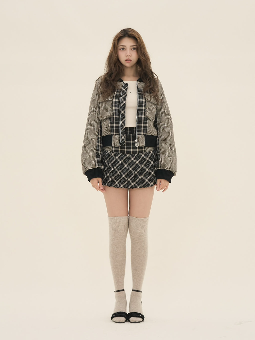Coco check jacket