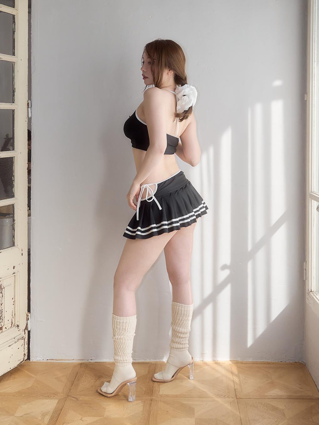 Coco pleats swimwear