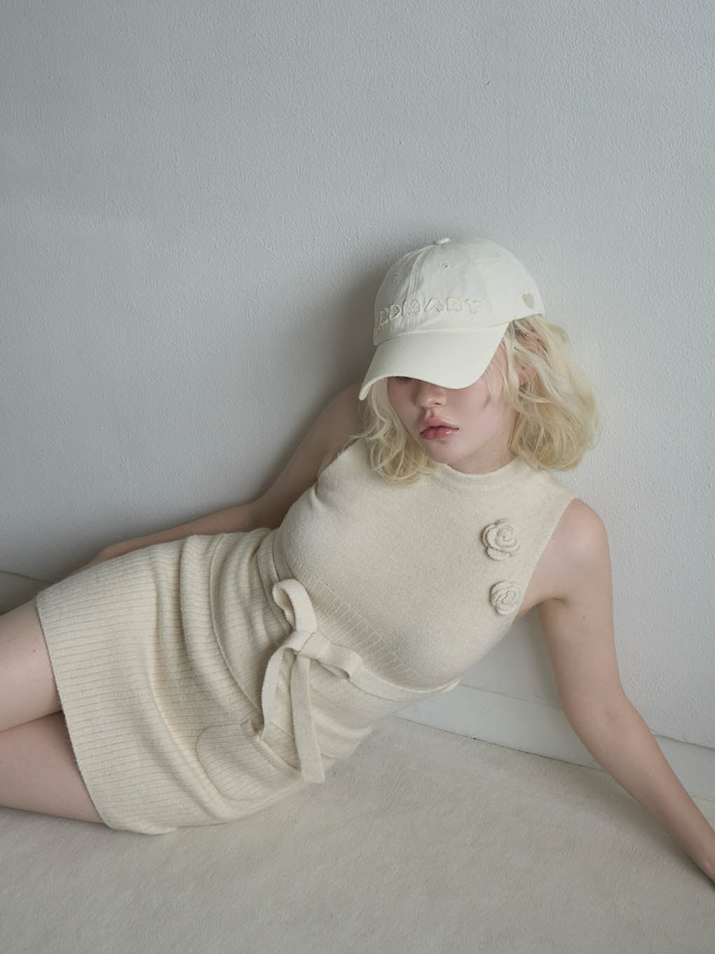Flower knit set up
