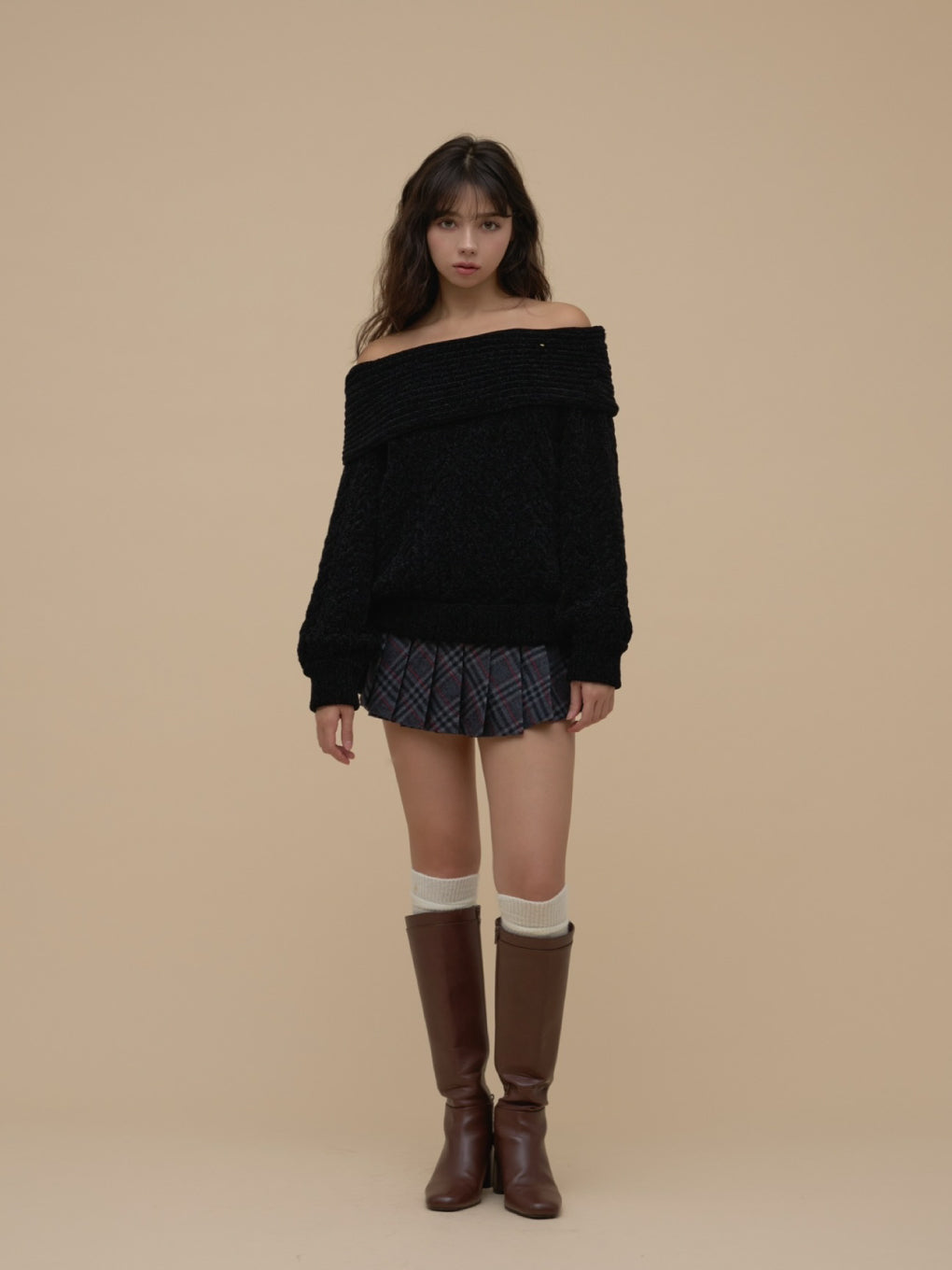 Kiki cable loose knit
