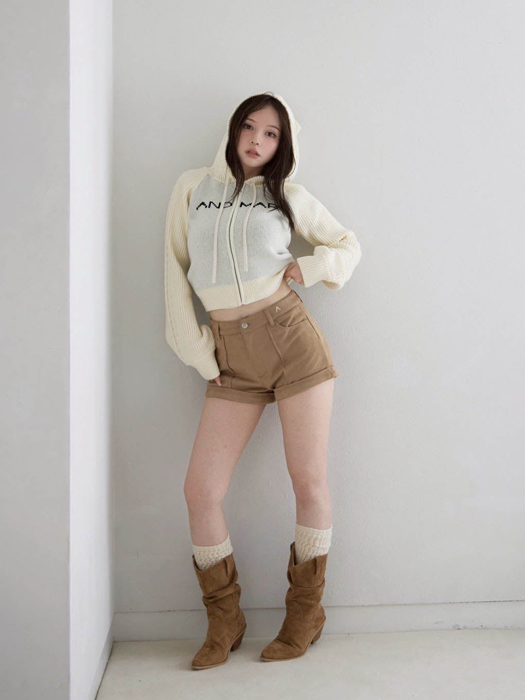 Jeniffer knit hoodie set