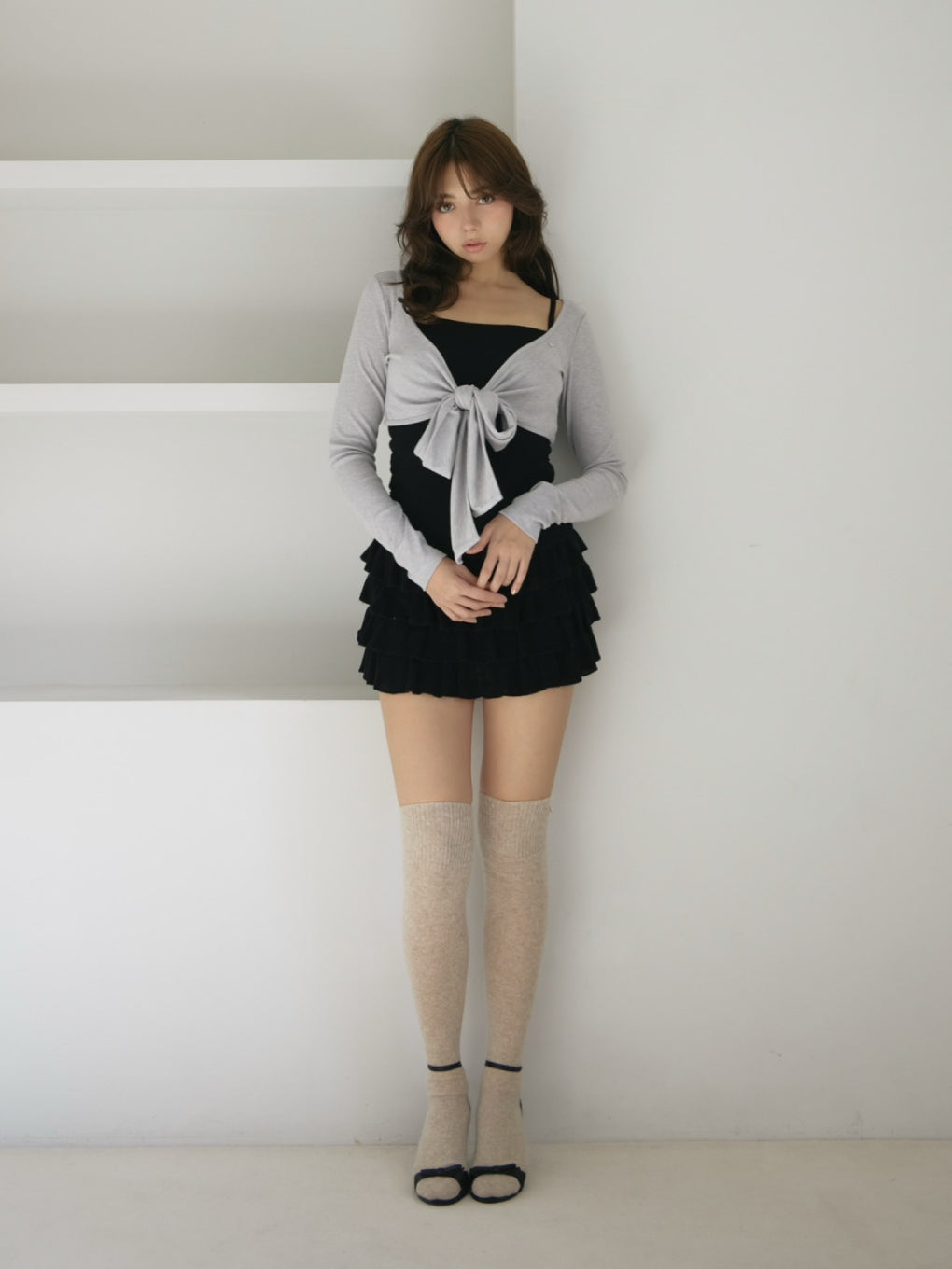 Candice frill set up