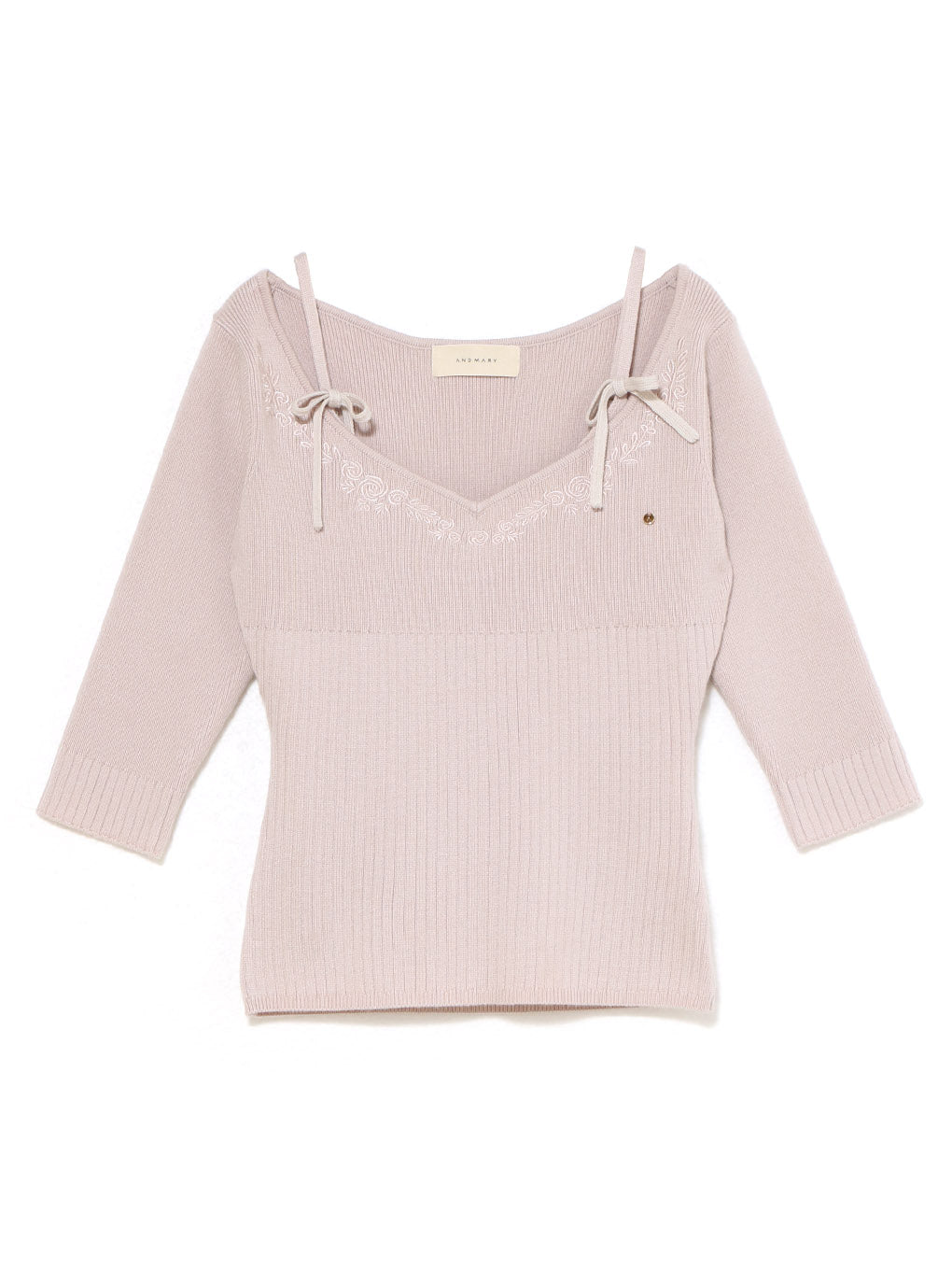 Bella embroidery set tops