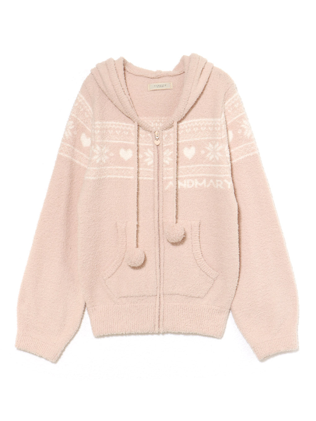 Eve knit nordic hoodie
