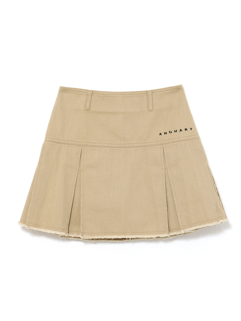 スカート Mary logo cotton skirt AM1384 Mary logo cotton skirt