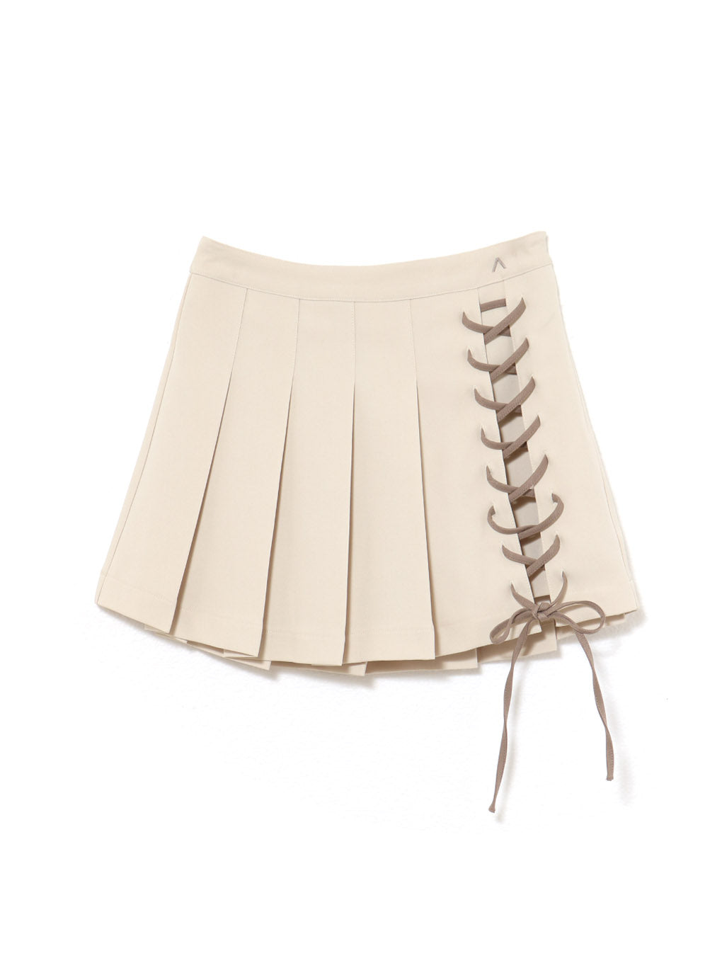 Sonia lace up mini skirt