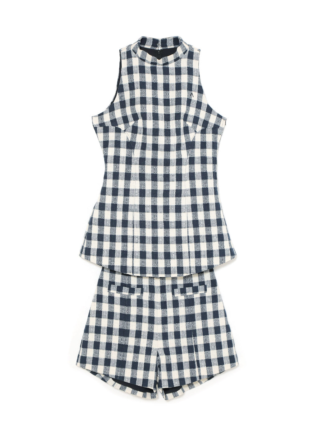 Abbie gingham check set up