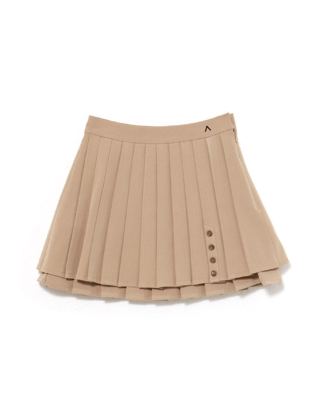 Dida pleats flare skirt
