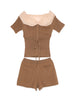 brown / F