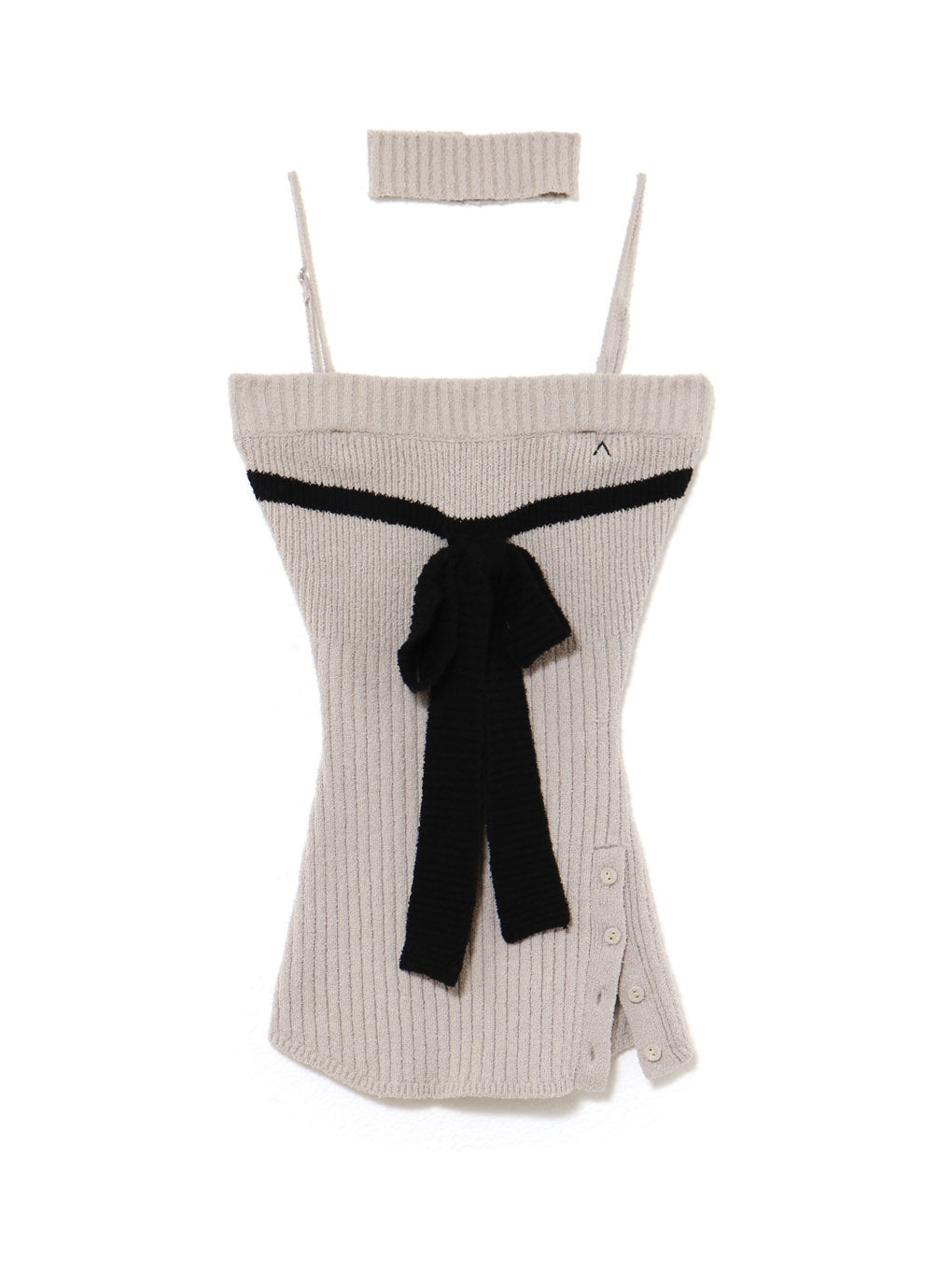Candice ribbon bare tops