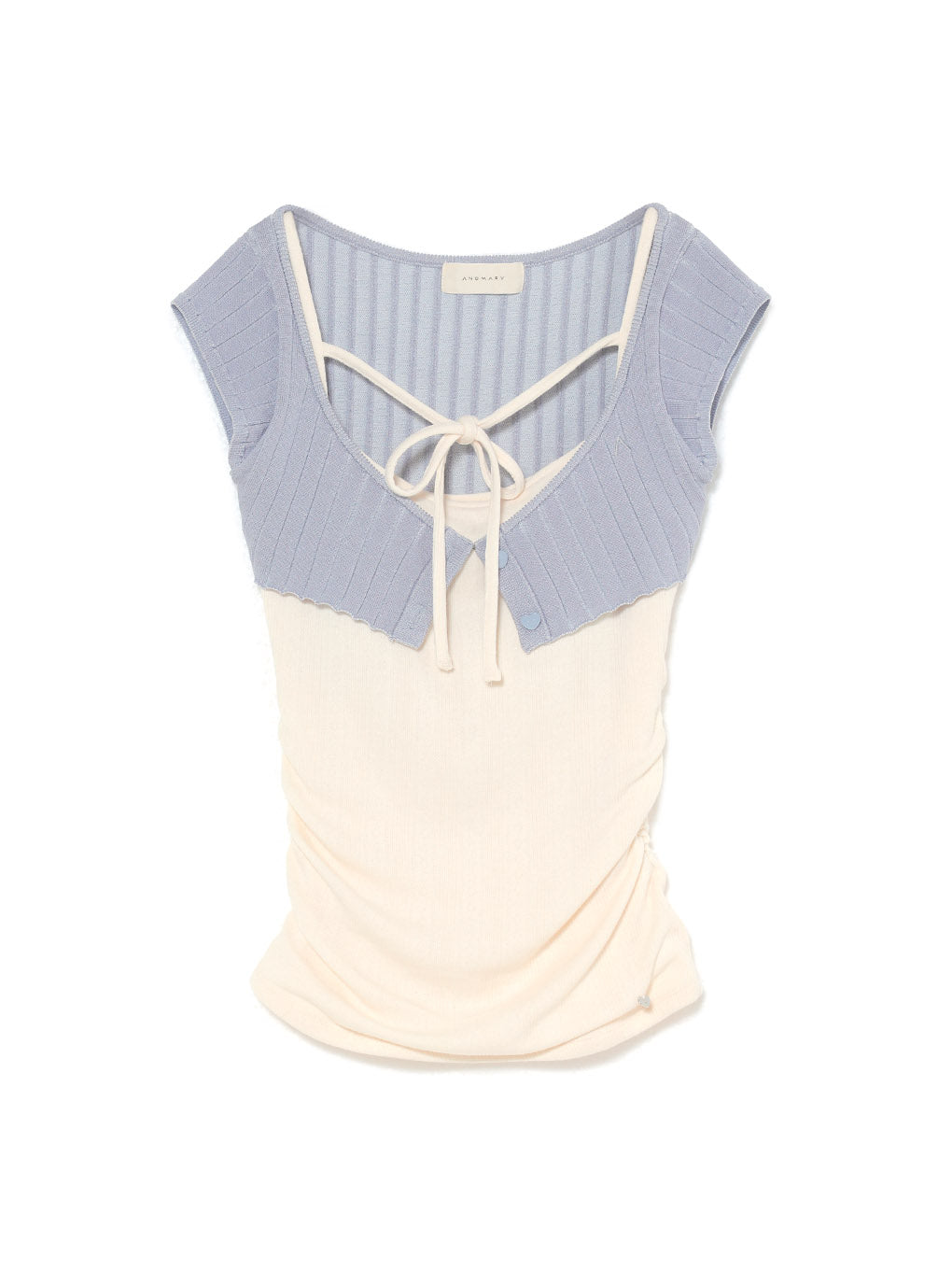 ANDMARY】Becky knit set tops