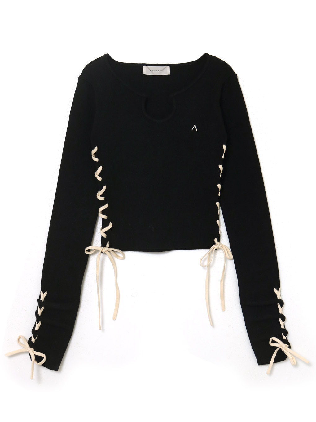 【andmary】Millie ribbon knit tops セットKnittopsf
