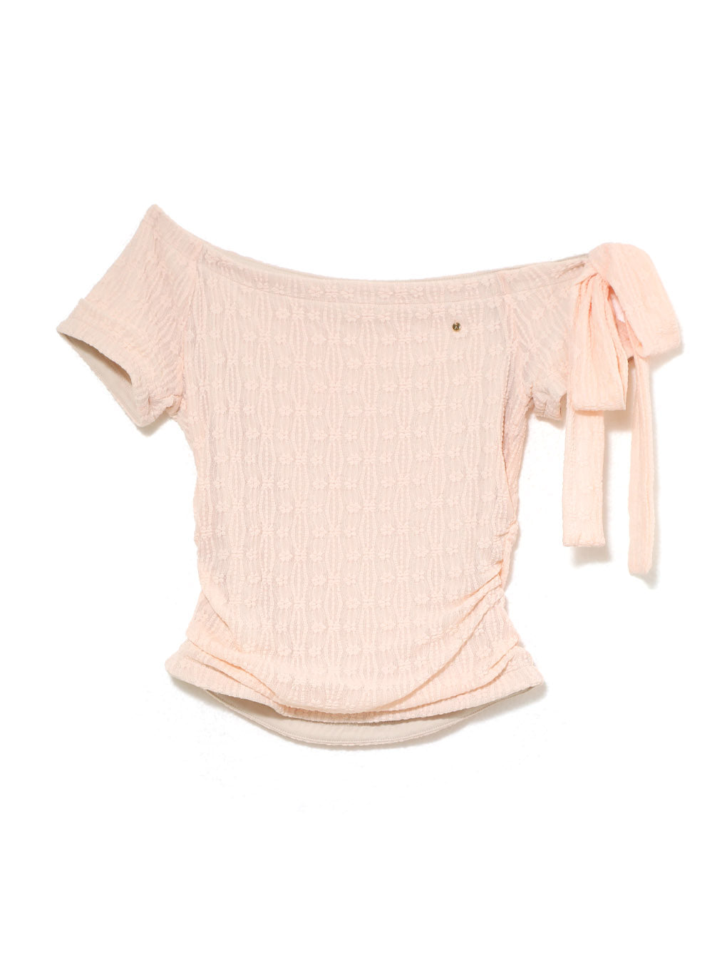 andmary Sui ribbon tops ピンク Sui ribbon tops