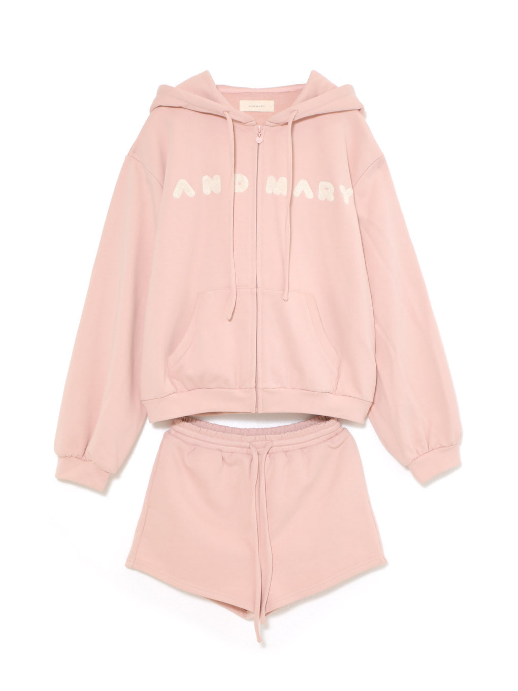 Mary loose hoodie set up