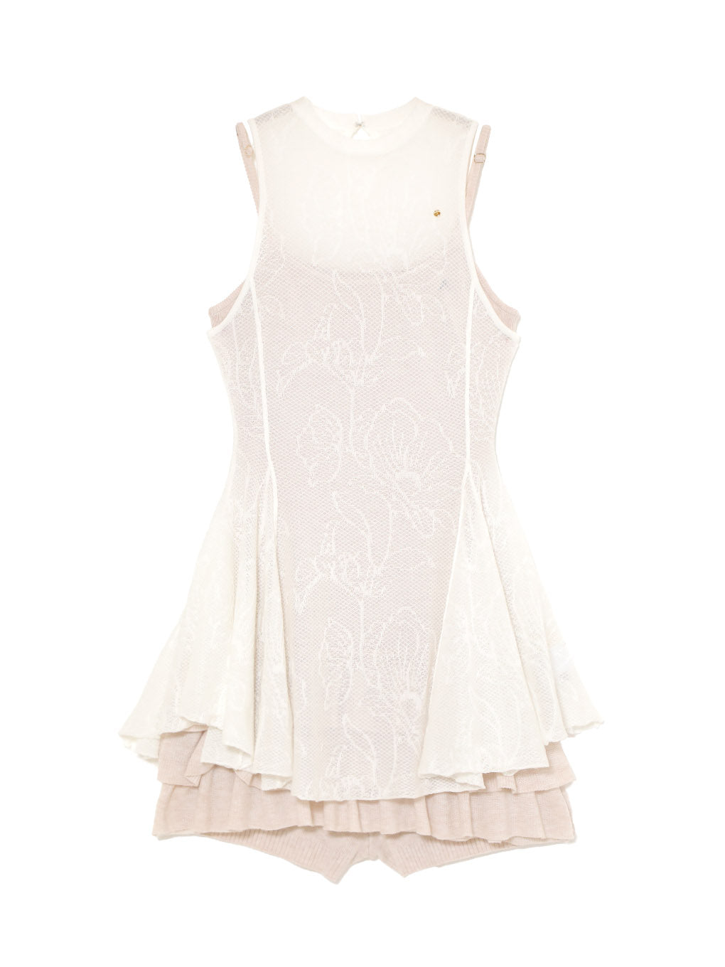 Lotta frill layerd mini dress