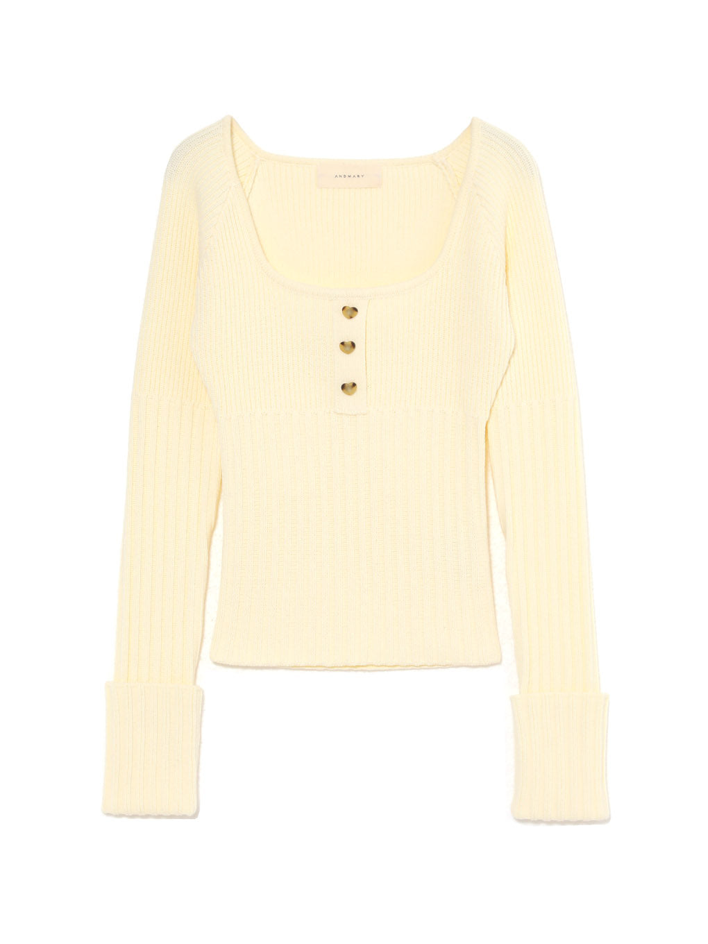 Heart button rib tops