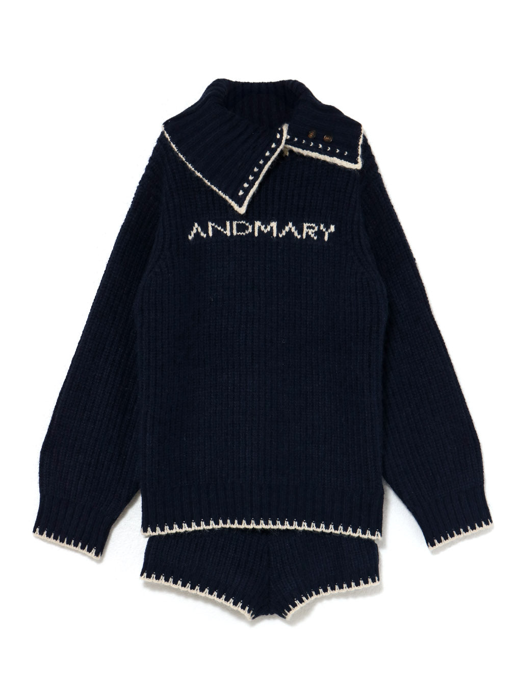 ANDMARY】Mary logo loose set up