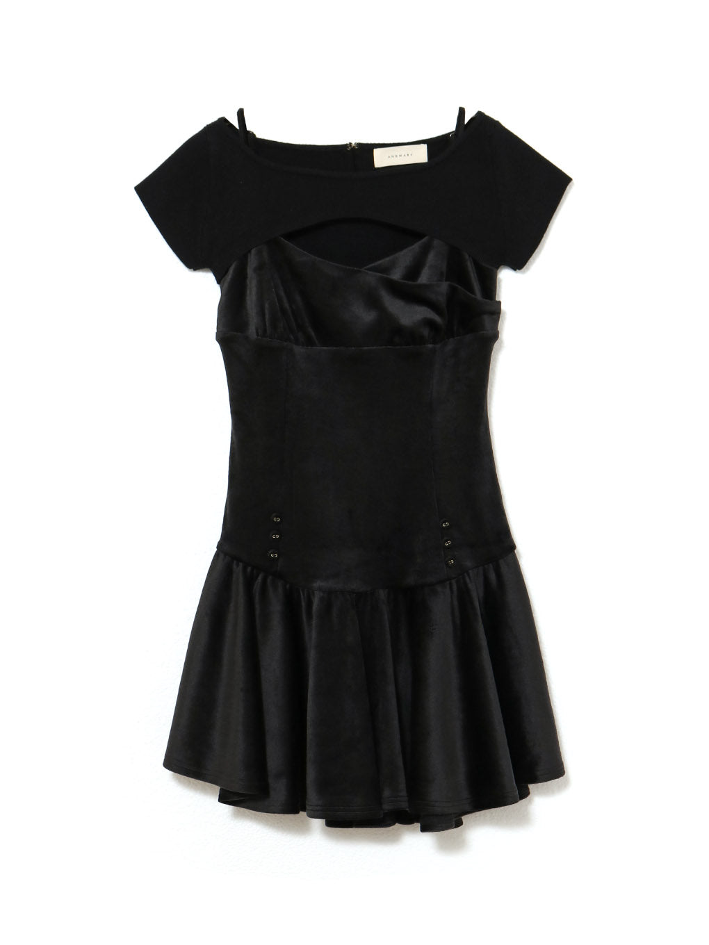 Betty flare mini dress