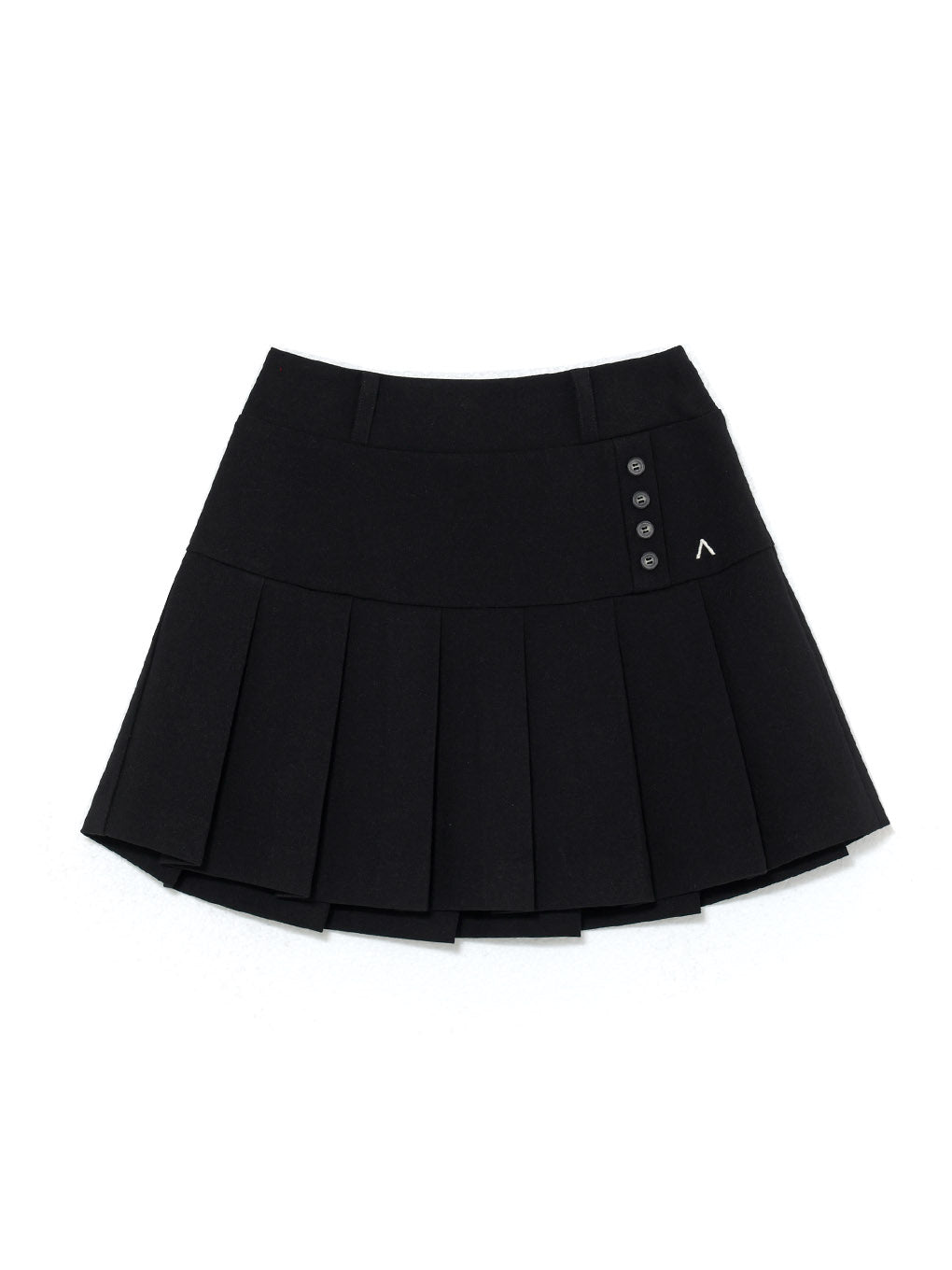 Heidi pleats mini skirt