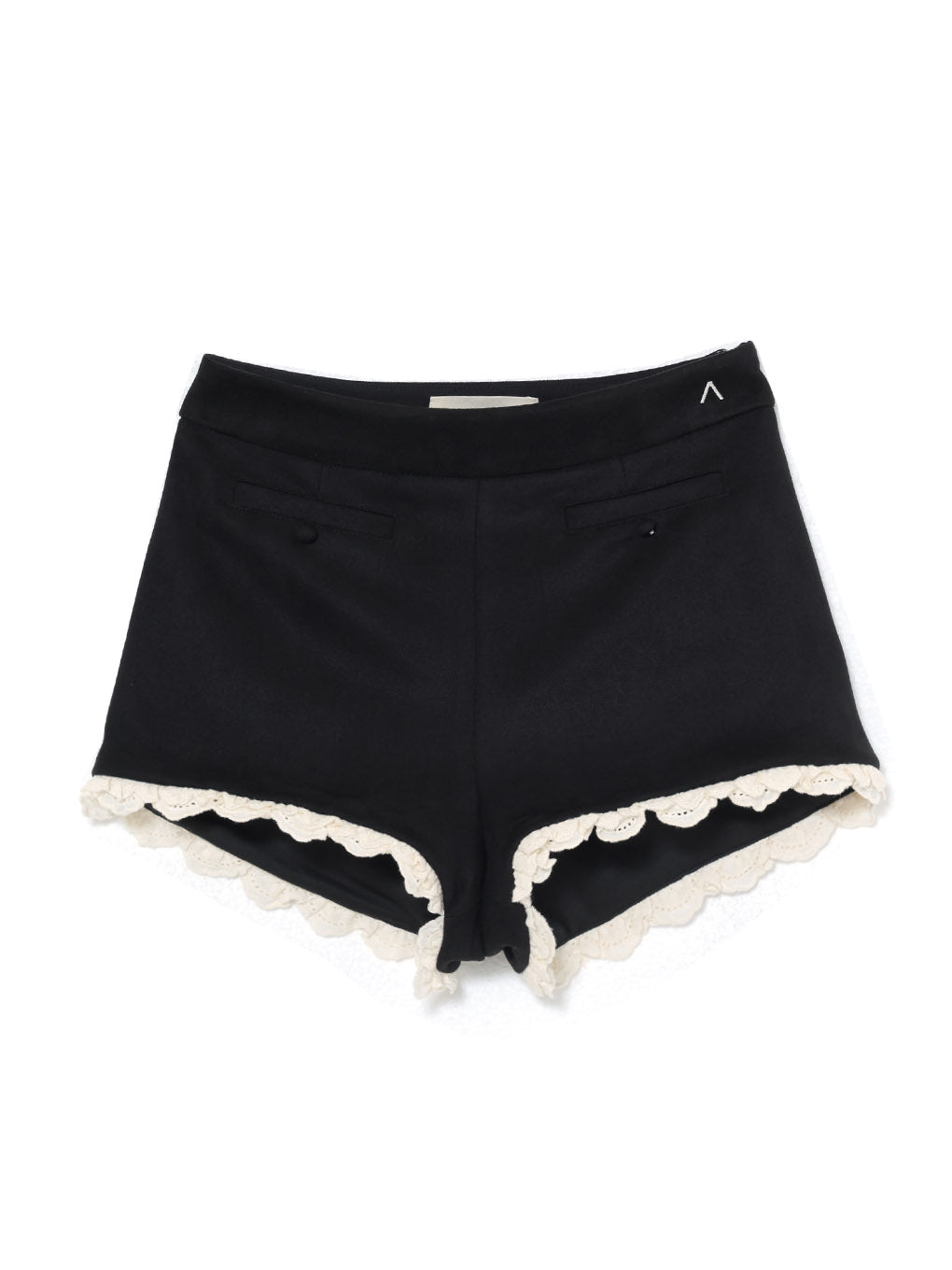 Suede mini pants