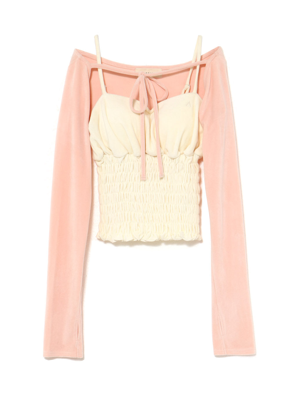 Mei shirring tops