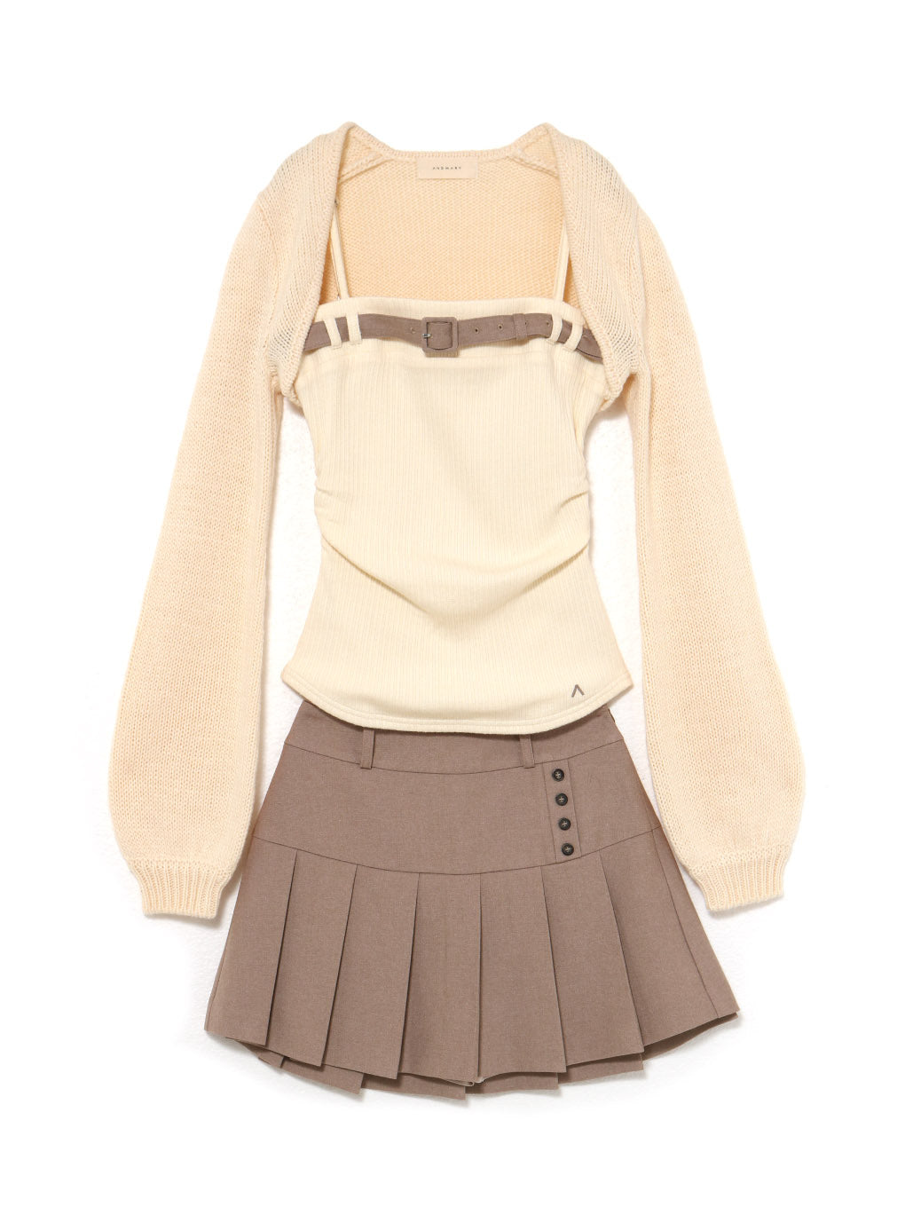 Heidi belt pleats set up