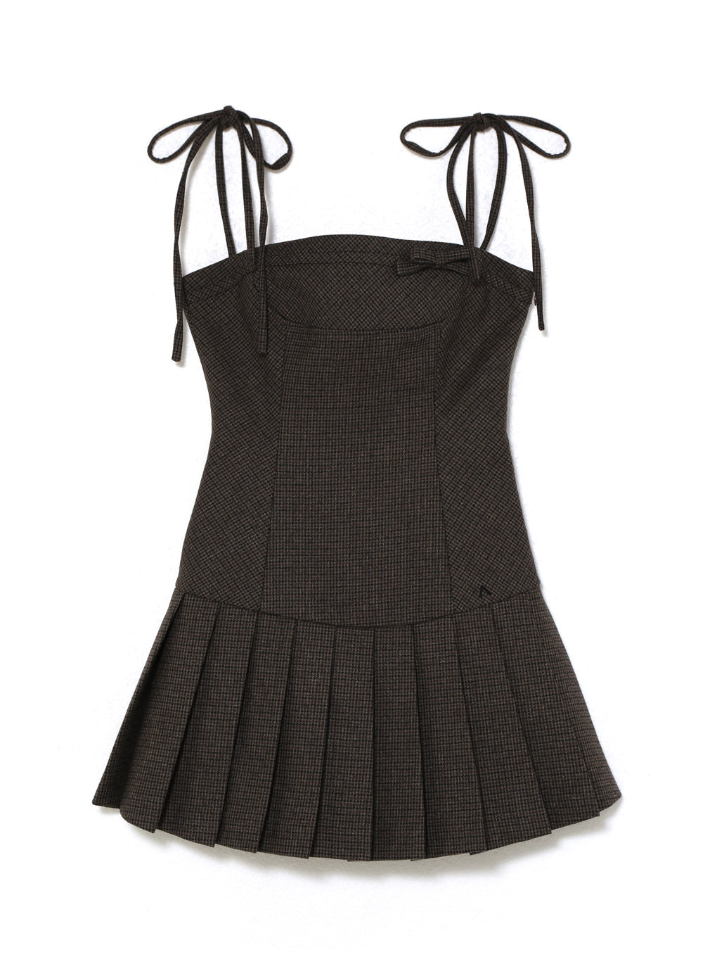 ANDMARY】Rachel check mini dress
