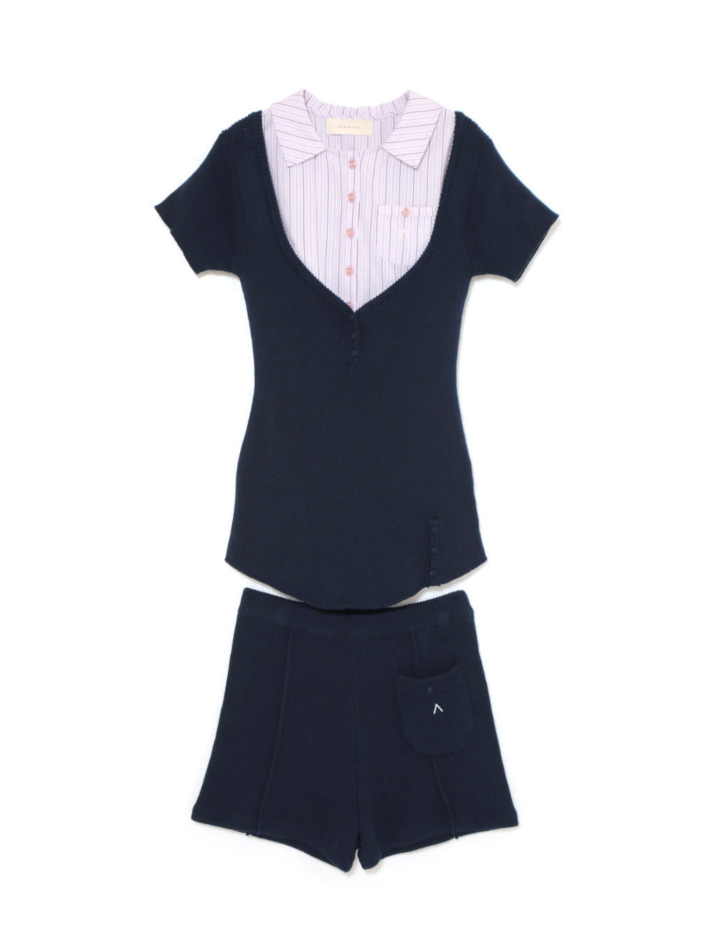 Mimi girls shirt set up