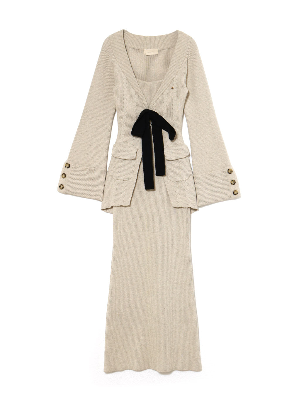 ANDMARY】Rola ribbon set dress