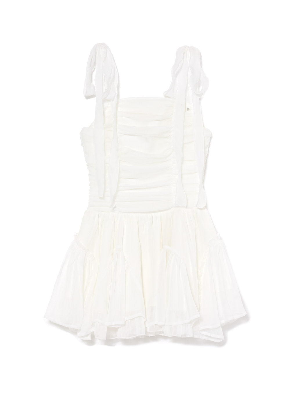 Jury chiffon mini dress