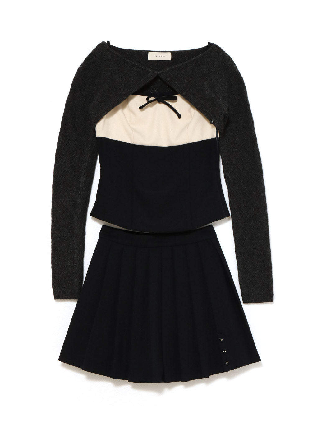 【限定値下】アンドマリー　andmary Missy pleats set up Missy pleats set up