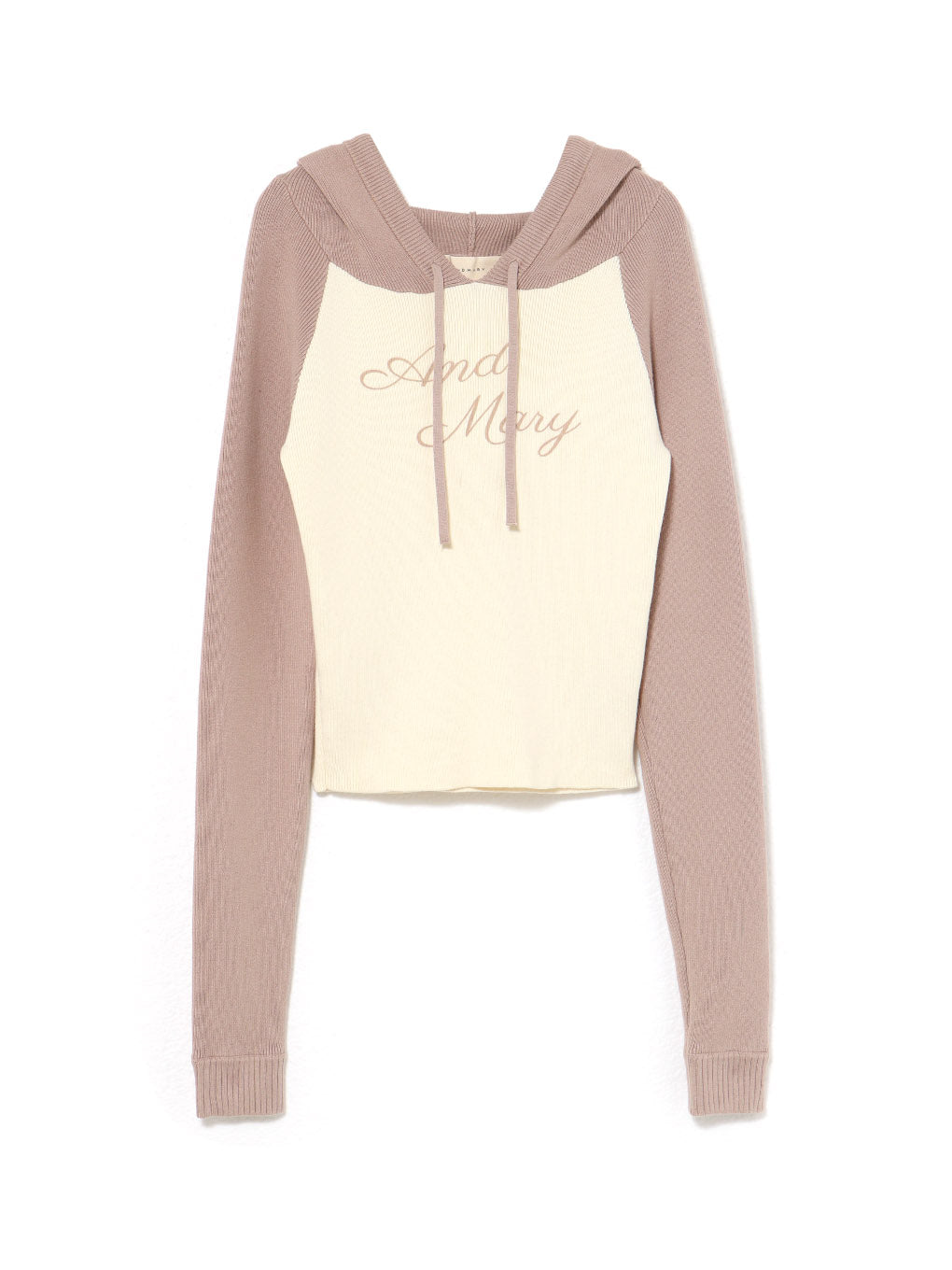 ANDMARY】Letter mary logo tops