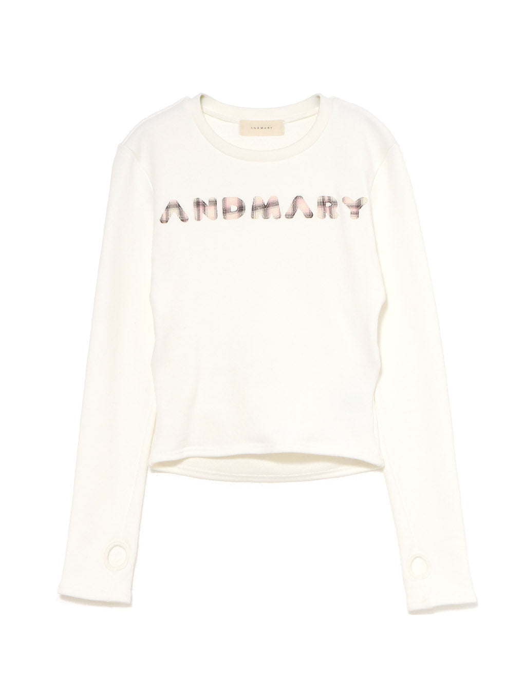 ANDMARY】Mary logo pattern tops