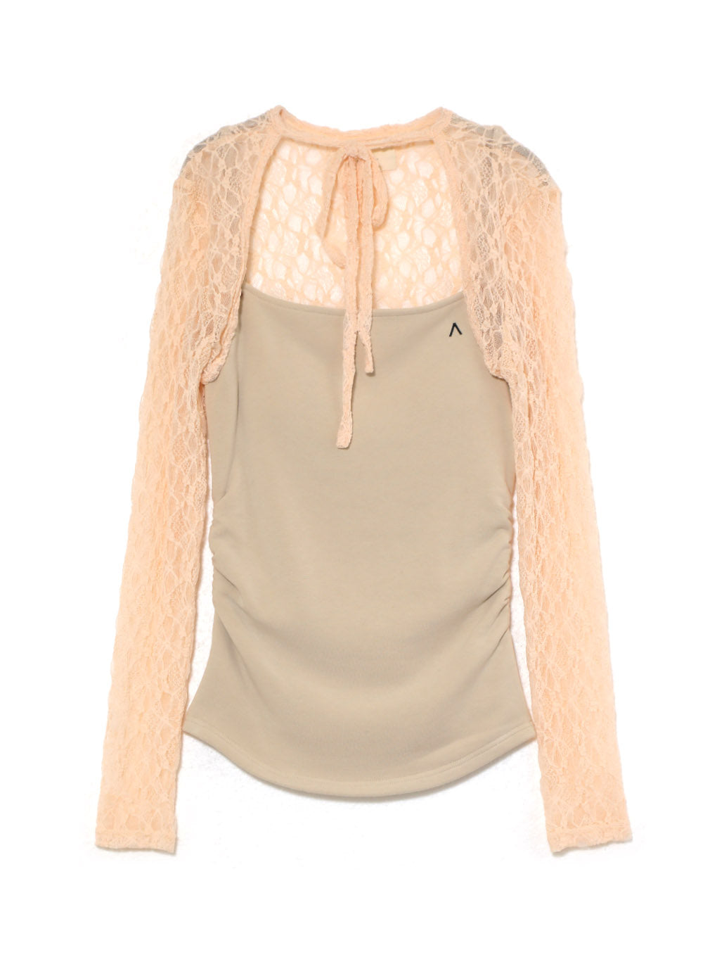 トップス andmary Bloom flower tulle tops ANDMARY】Bloom flower tulle tops