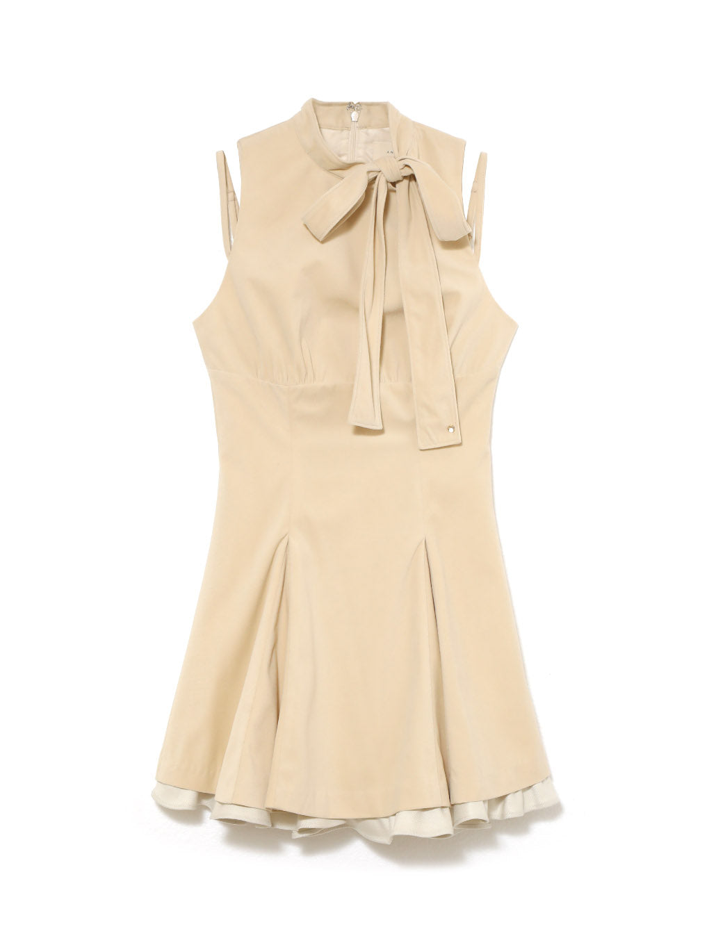 ANDMARY】Daisy velour mini dress