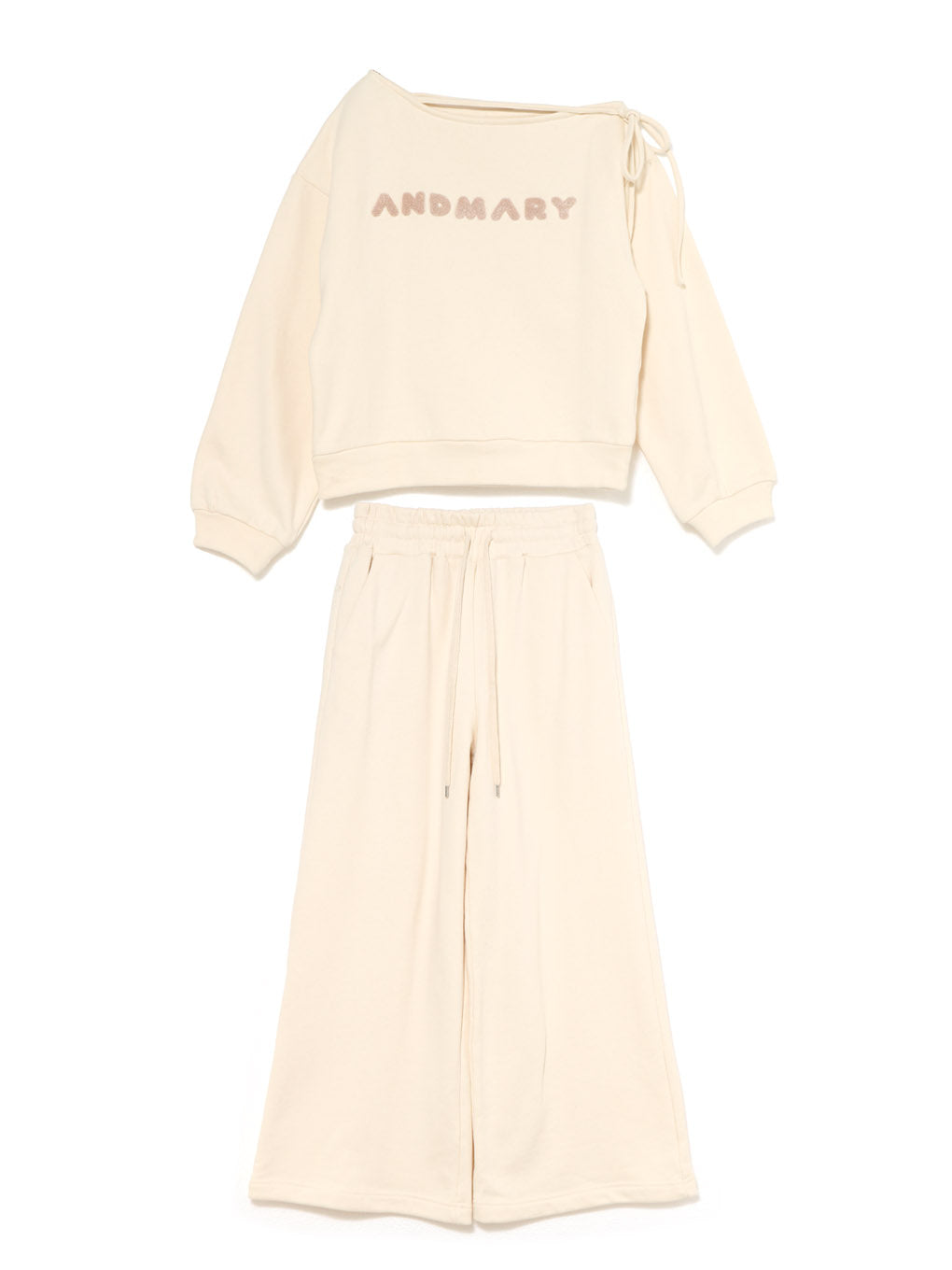 ANDMARY】Mary logo loose set up