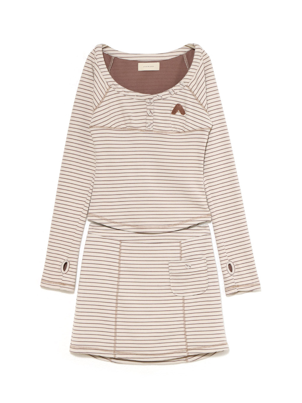 andmary 未使用 タグ付き ANDMARY】Donna gather mini dress
