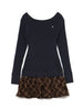 navy / F