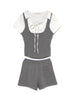 gray / F