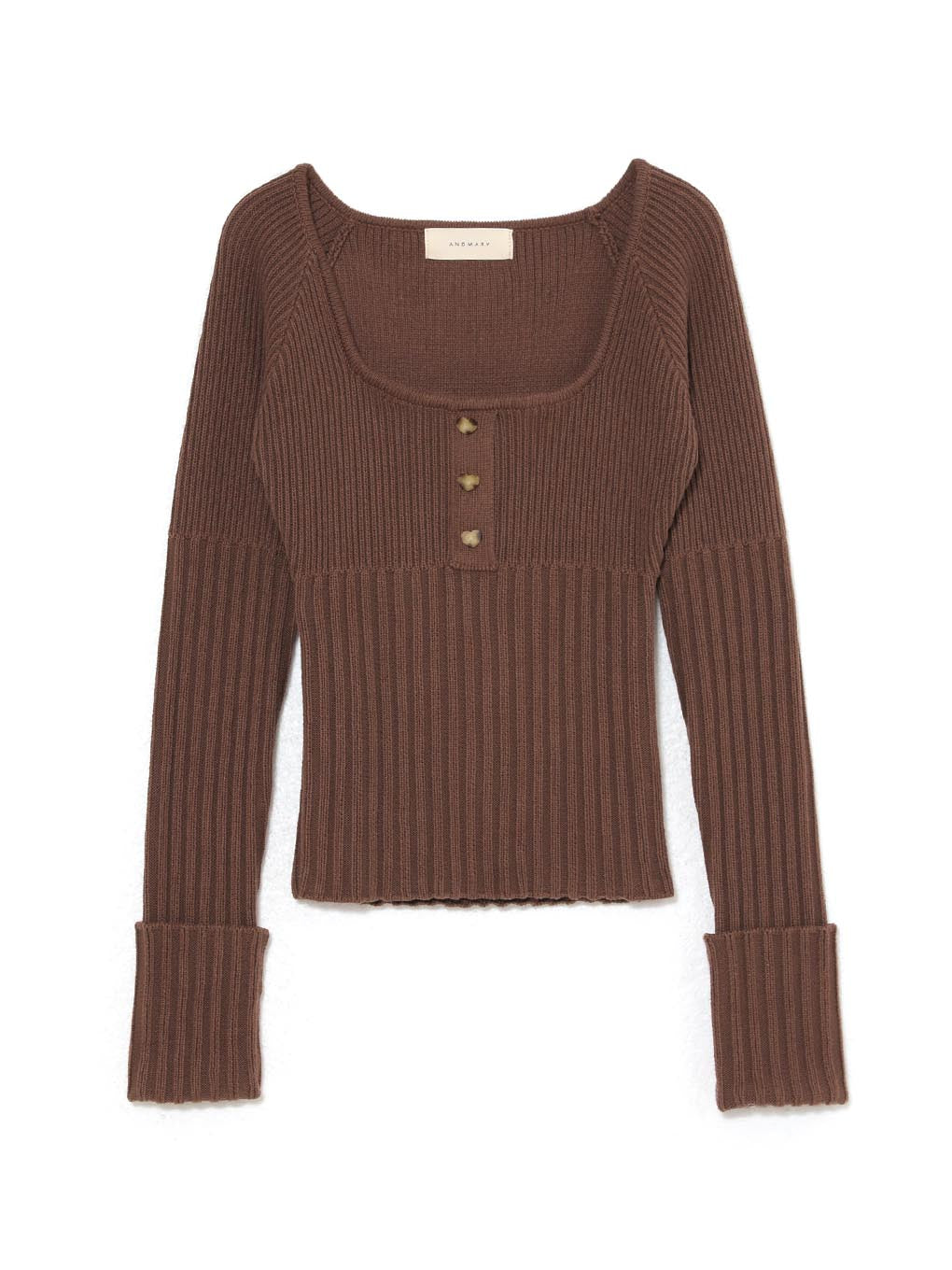 Heart button rib tops