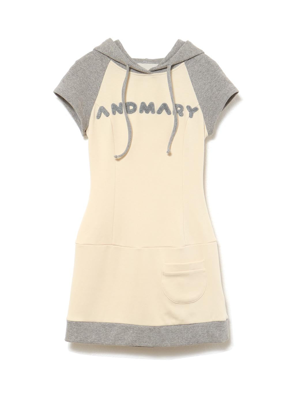 即日発送❣️ andmary Mary logo flare mini dress ANDMARY】Mary logo mini dress