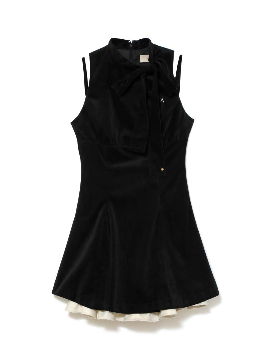 ANDMARY】Daisy velour mini dress